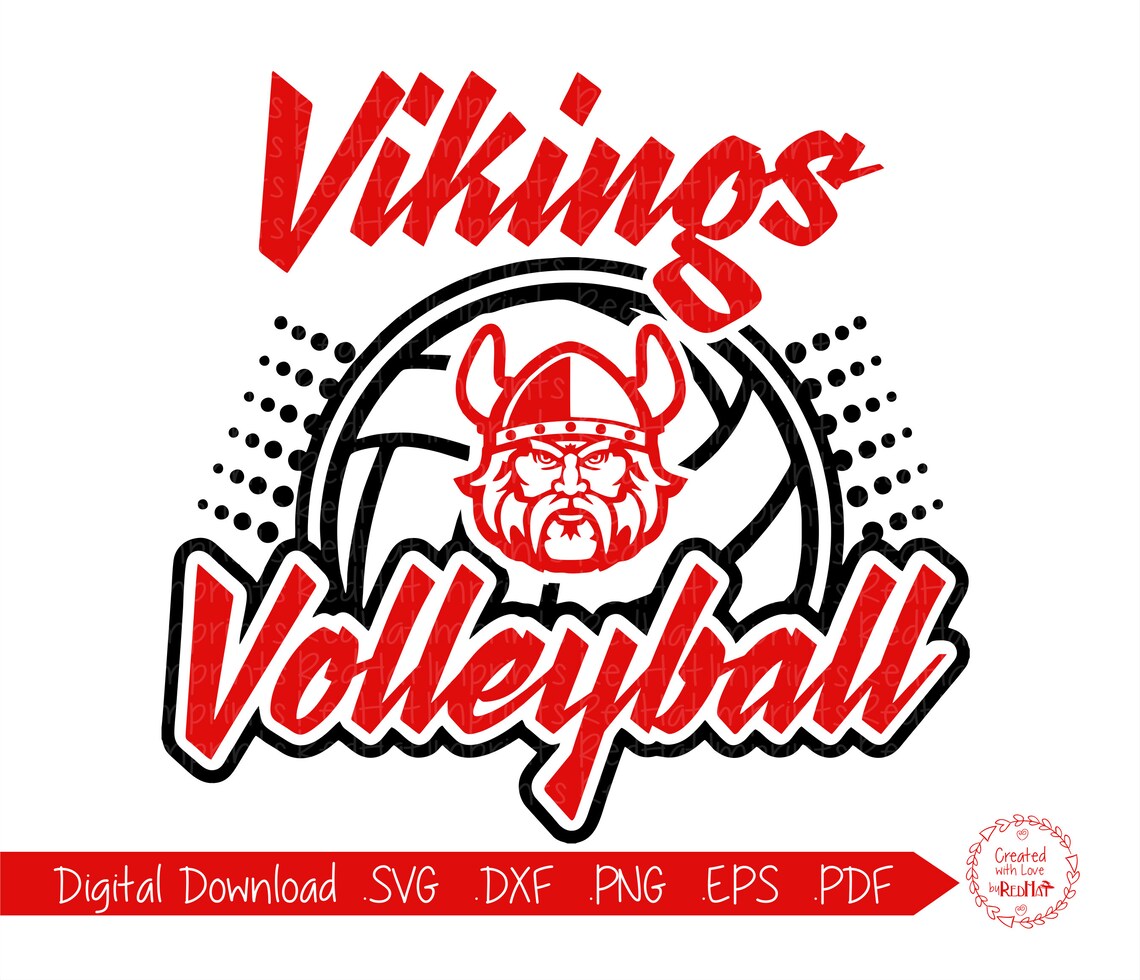 Viking Volleyball svg Vikings Volleyball svg Viking Etsy