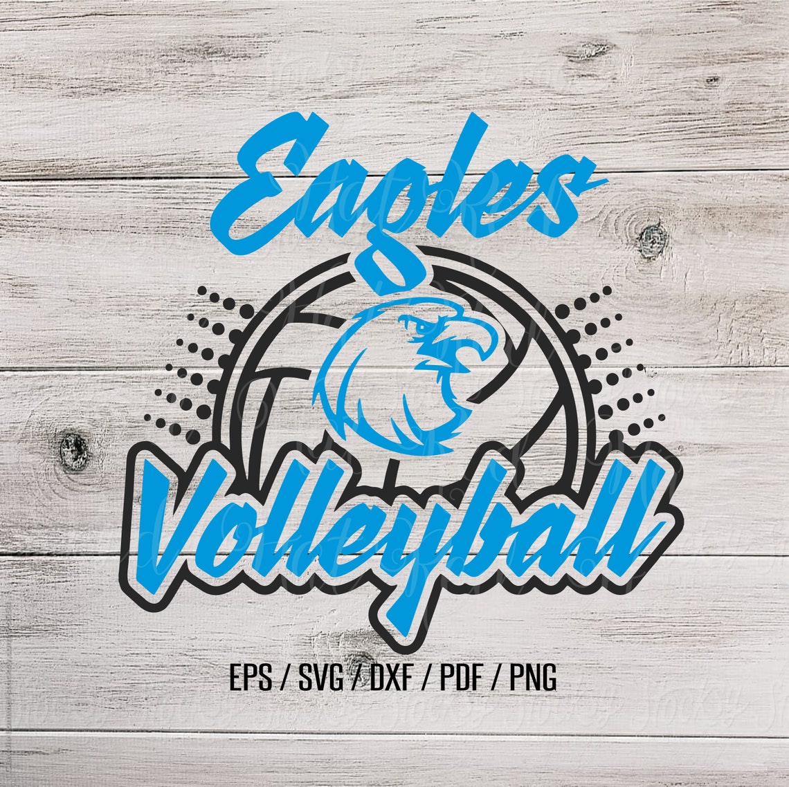 Eagle Volleyball svg Eagles Volleyball svg Eagle Eagles Etsy