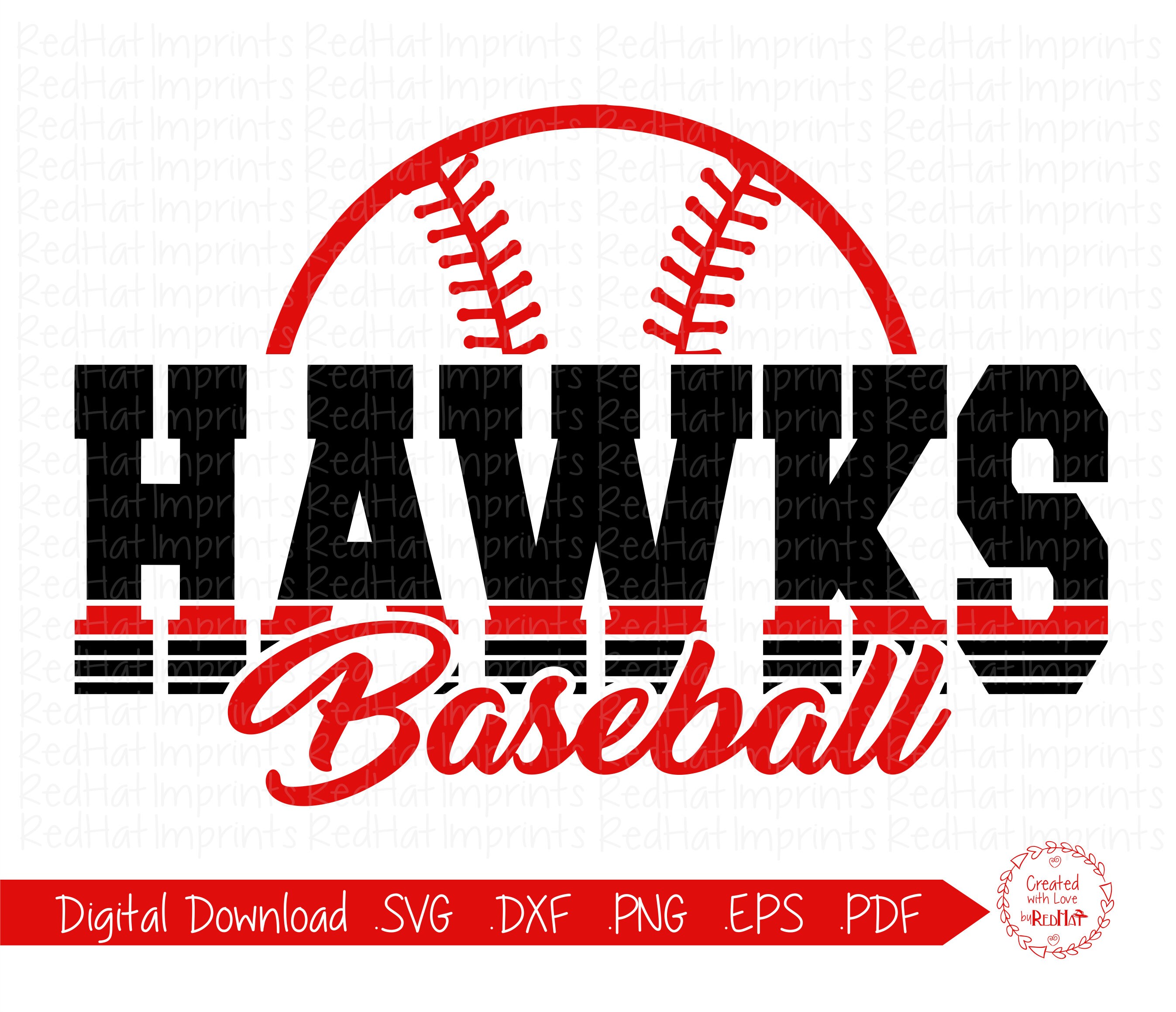 Hawk Baseball svg Hawks Baseball svg Hawk Hawks Baseball Etsy