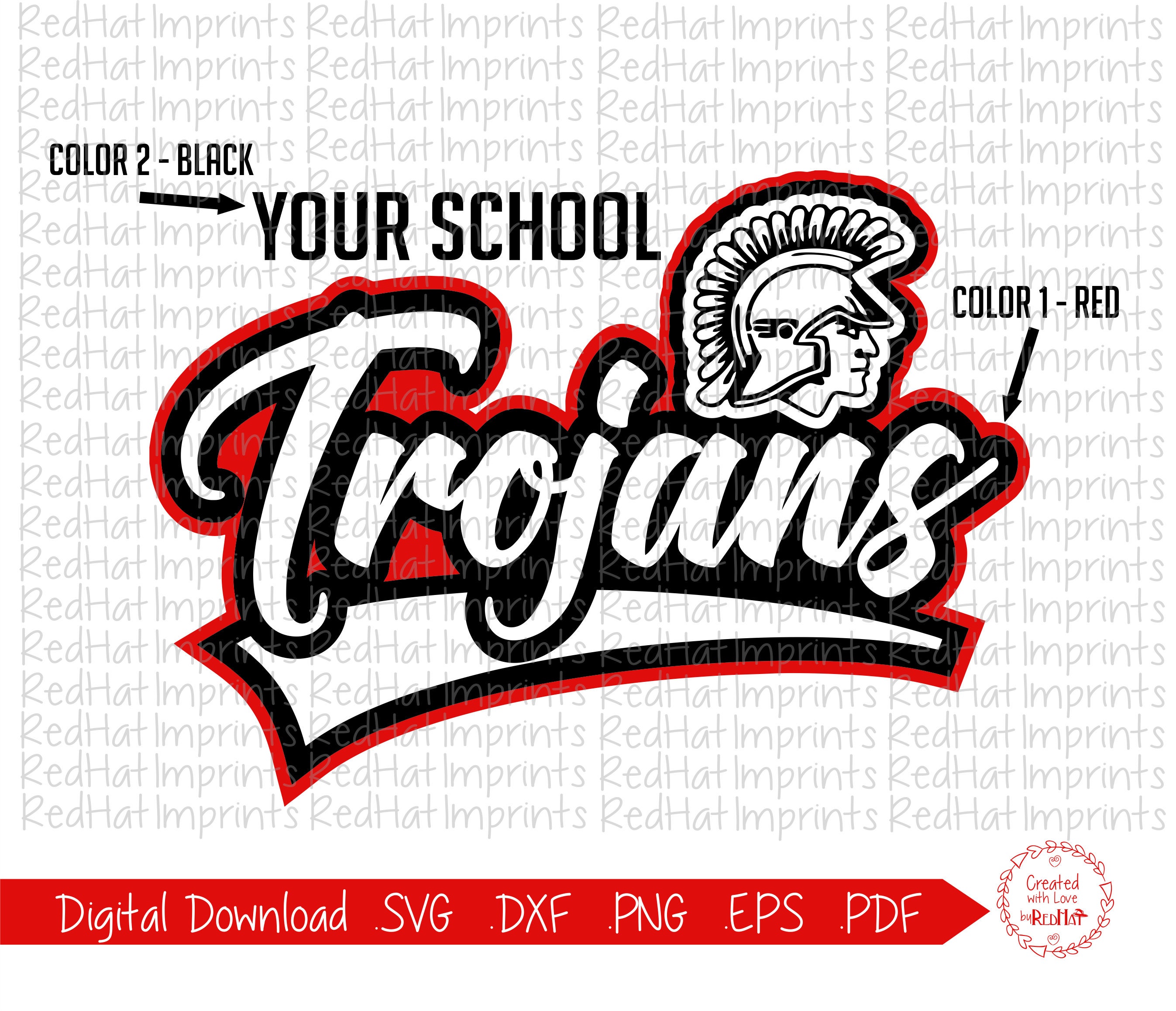 Trojan svg Trojans svg Mascot Digital File | Etsy