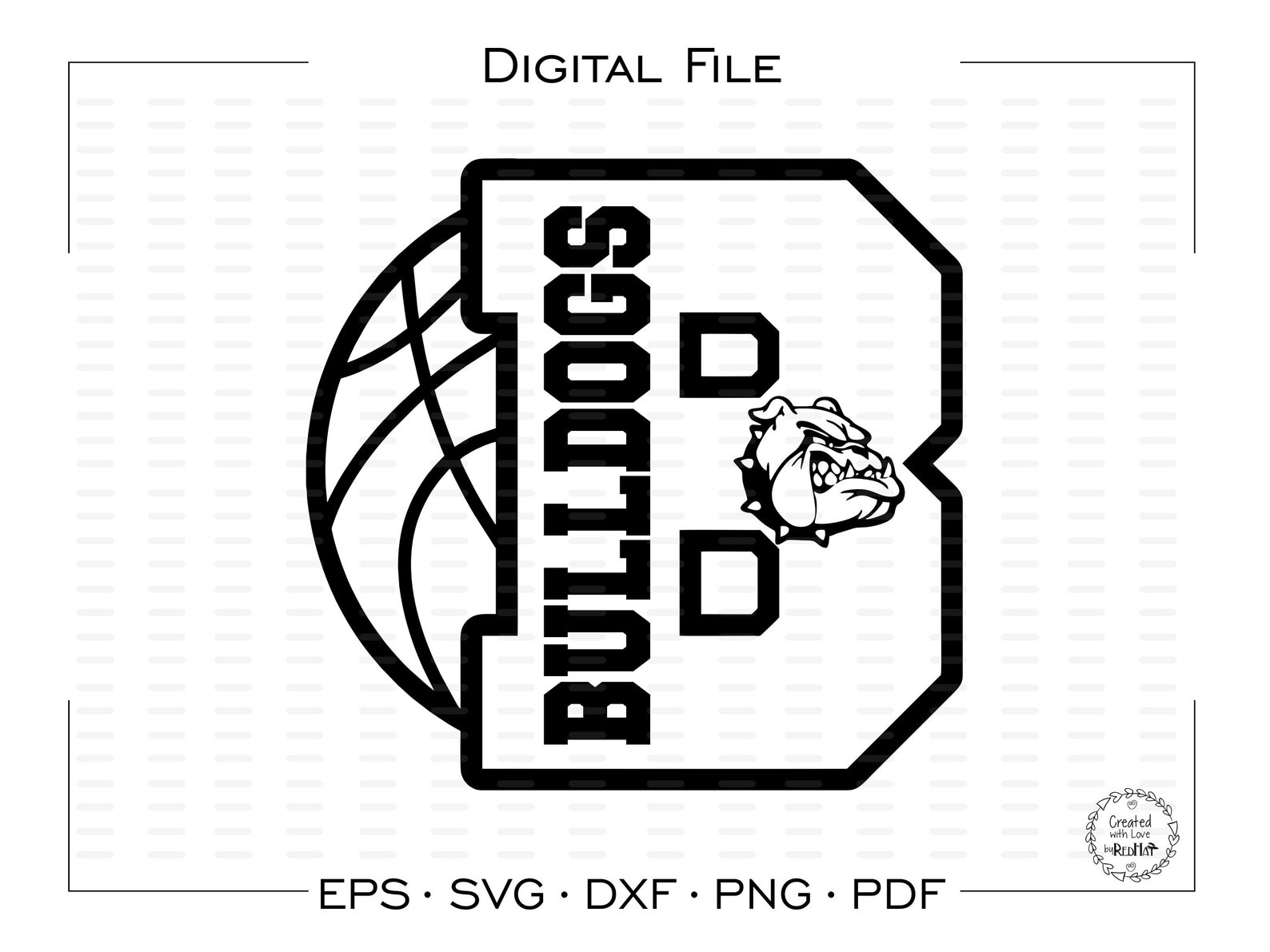 Bulldog Basketball svg Basketball svg Bulldog Bulldogs Etsy