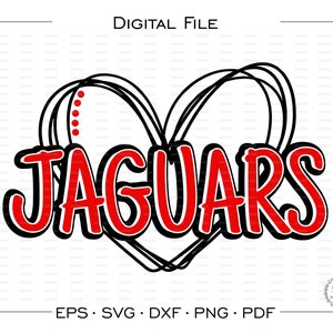 softball png svg sublimation dxf eps Jaguars Softball svg Jaguar Softball svg jaguars pdf jaguar