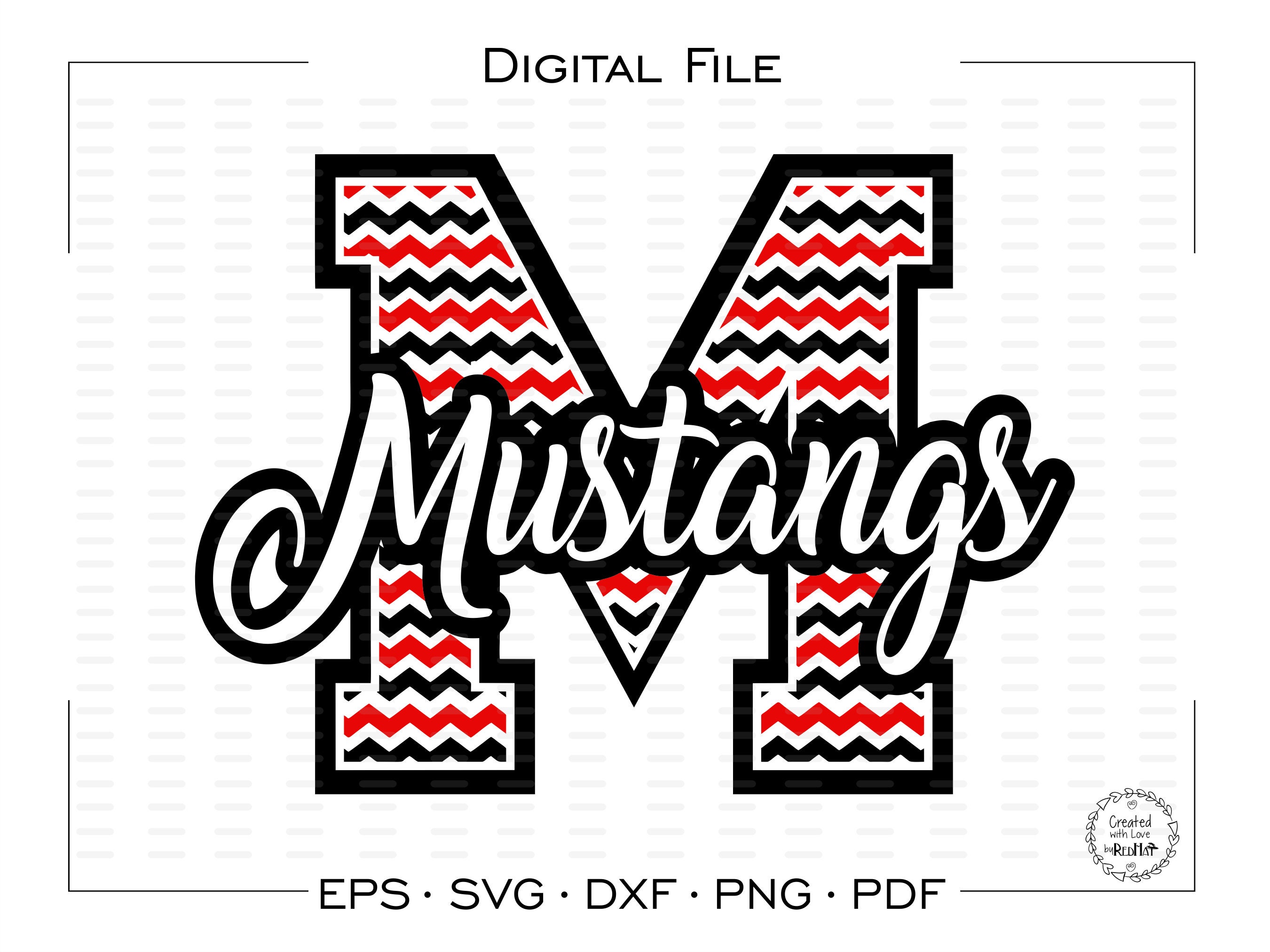 mascot sublimation m eps png mustang dxf Mustangs svg svg cut file Mustang svg pdf mustangs