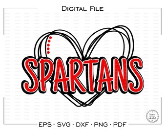 Spartan Mascot Svg Etsy Spartan Mascot Svg Etsy
