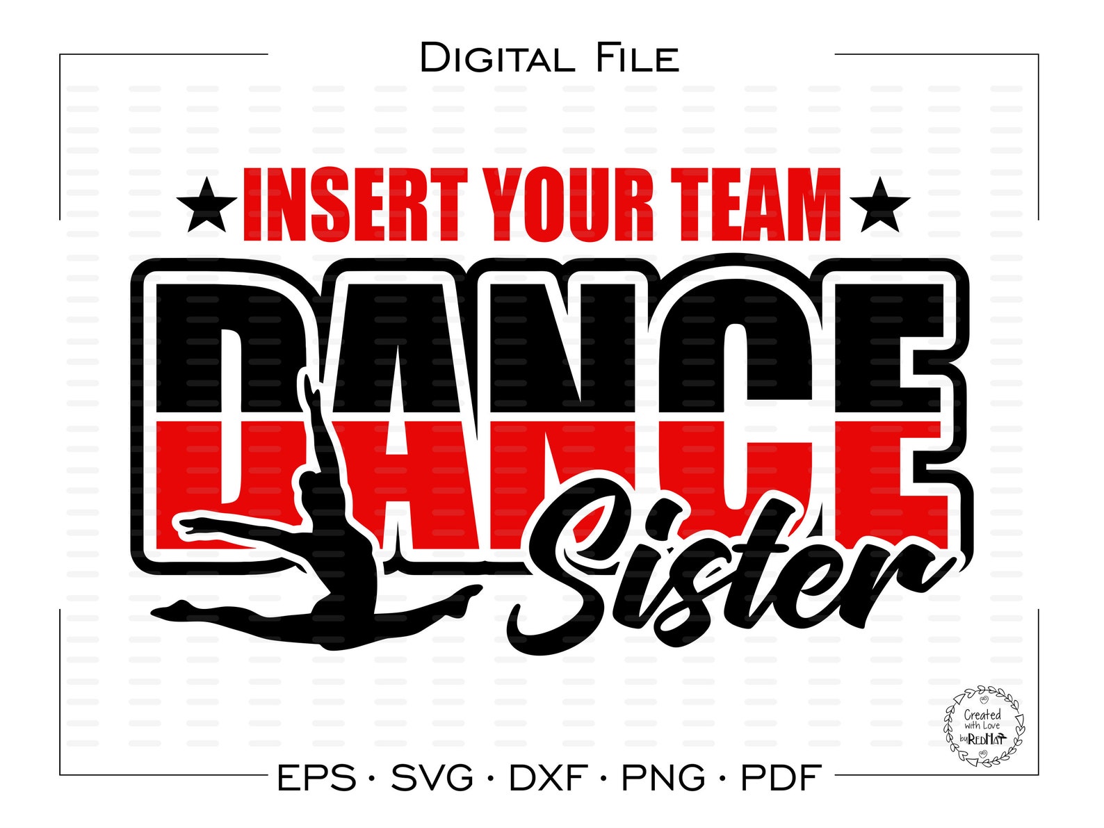 Dance Sister Svg Dance Svg Dance Sister Dance Sister | Etsy