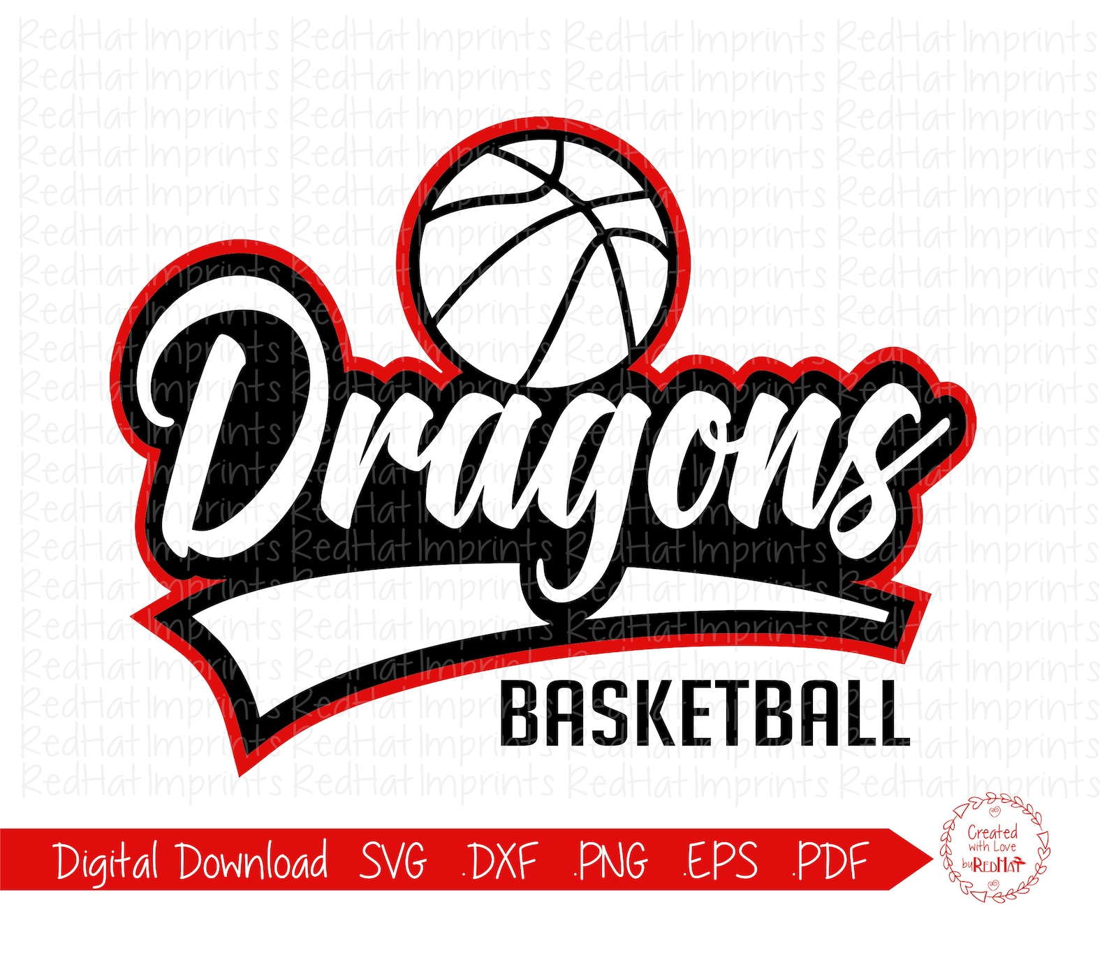 Dragon Basketball svg Dragons Basketball svg Dragon Etsy