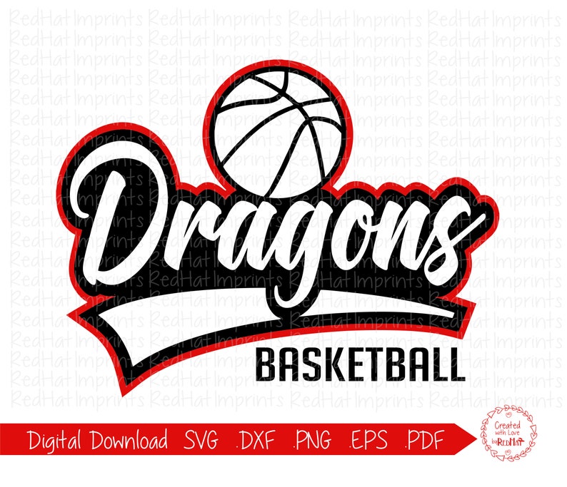 Dragon pdf dxf Dragons eps Basketball Dragon Basketball svg png svg Dragons Basketball svg sublimation