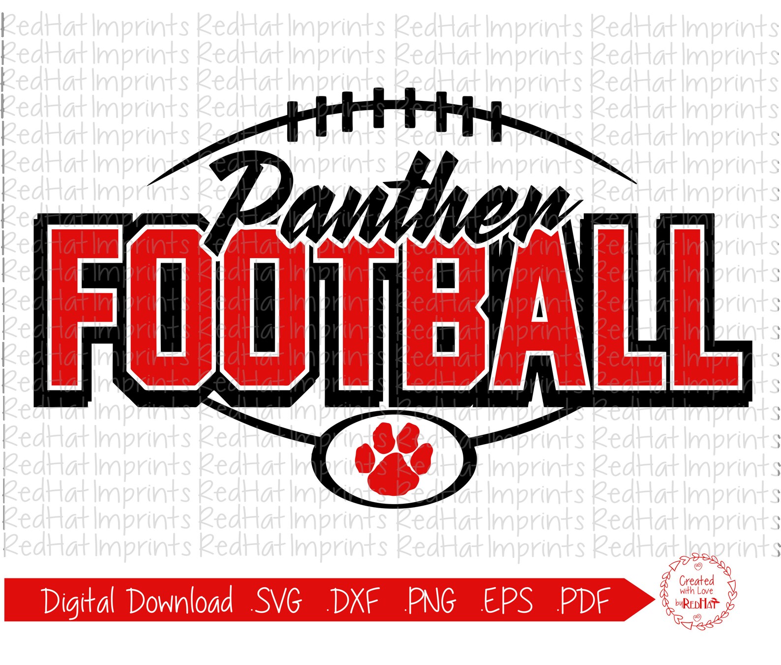Panther Football svg Football svg Panthers Football svg | Etsy