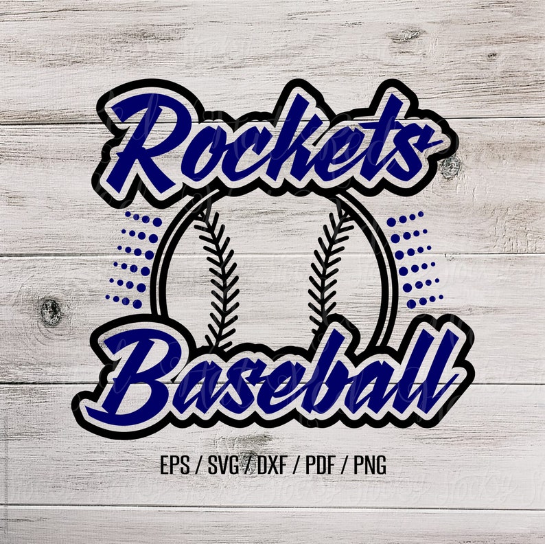 Rocket Baseball svg Rockets Baseball svg Rocket Rockets Etsy