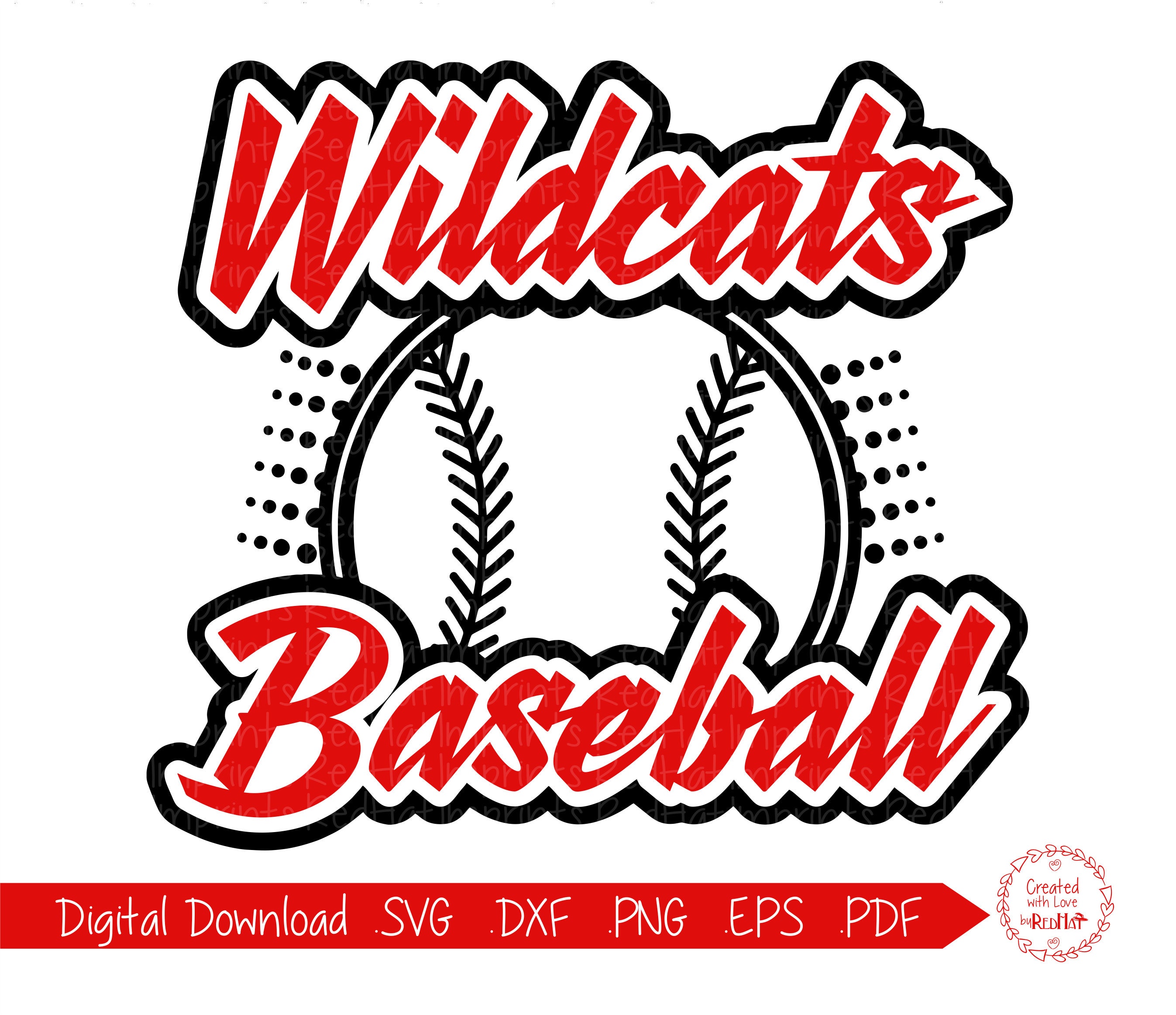 Free Free Wildcat Baseball Svg 146 SVG PNG EPS DXF File