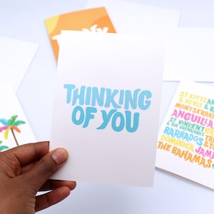 Vous pensez à vous carte - carte de sympathie - carte de voeux - amour - message positif - restez fort
