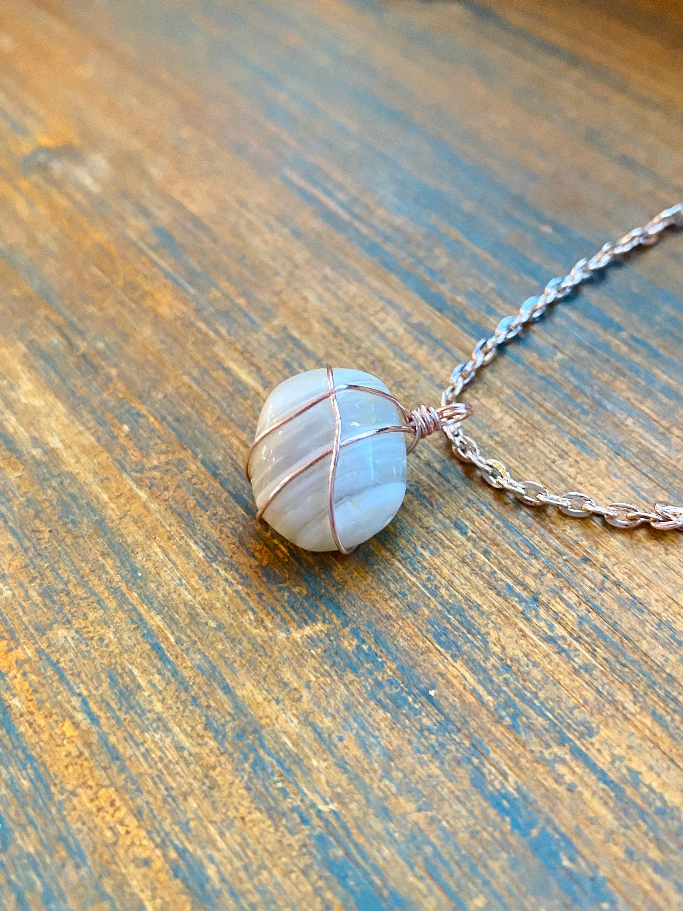 Beach Stone Stacked Pendant. Natural River Rock Necklace. Double Stone  Cairn Jewelry. Adjustable Cord. Unisex Necklace 
