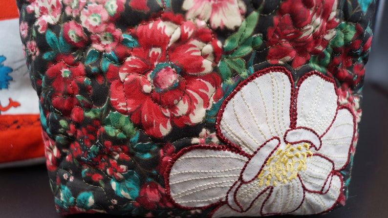 Quilted make up bags