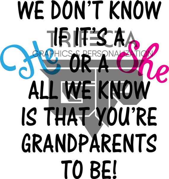 Download He Or She Baby Announcement Onesie Decal Svg Etsy