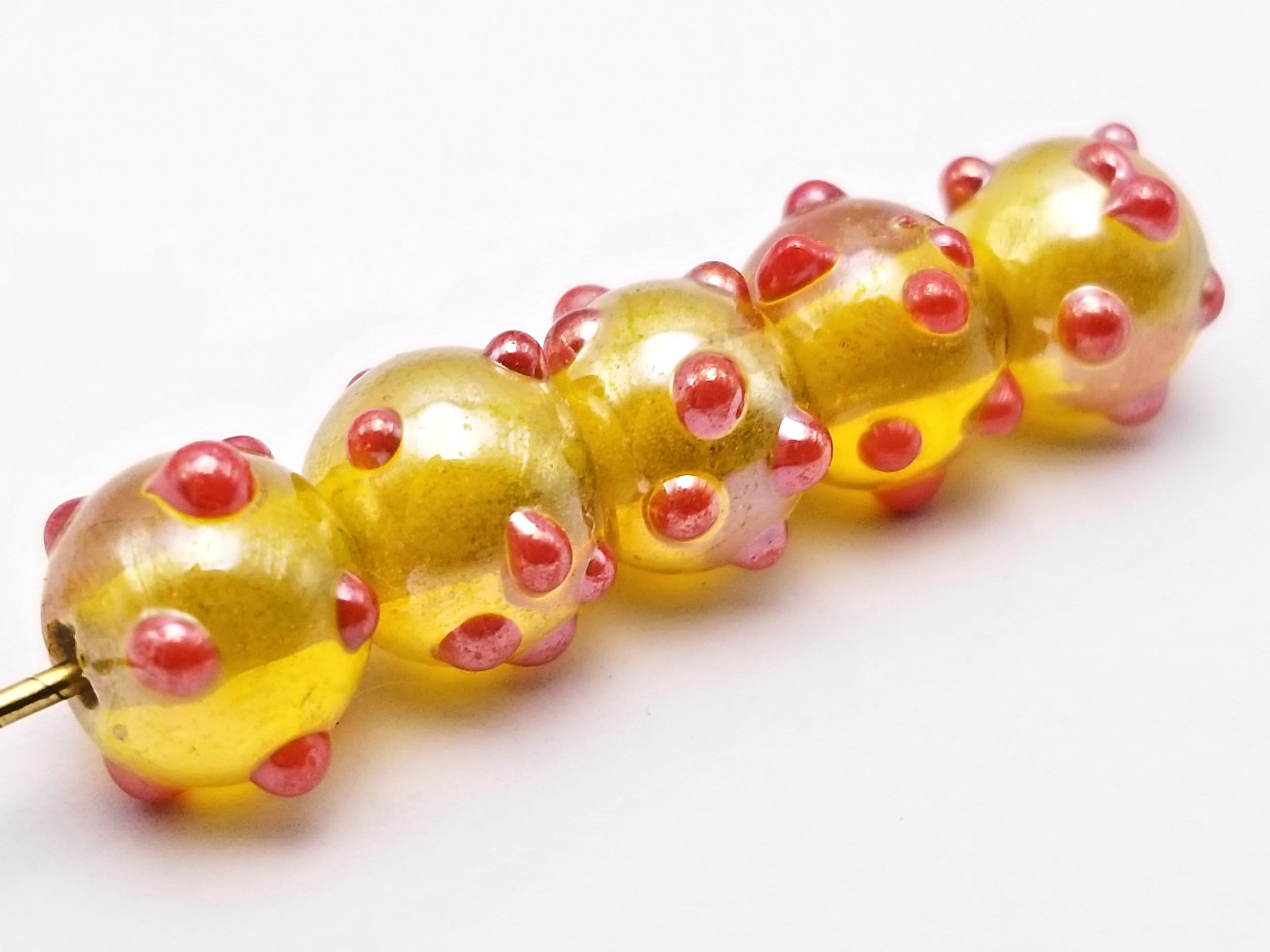 Blown Venetian Bead Murano Glass Bead Blown Glass Beads 