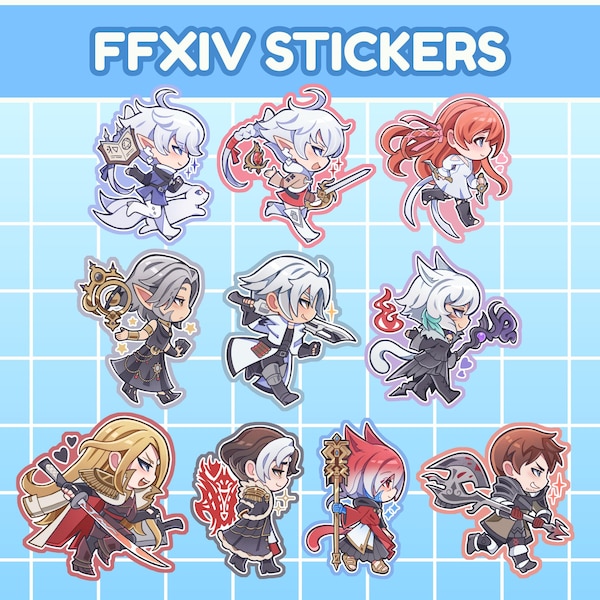 FFXIV Final Fantasy Shadowbringers Stickers