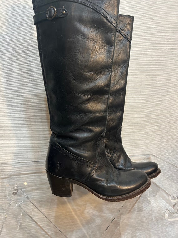 Black Vintage Frye Boots