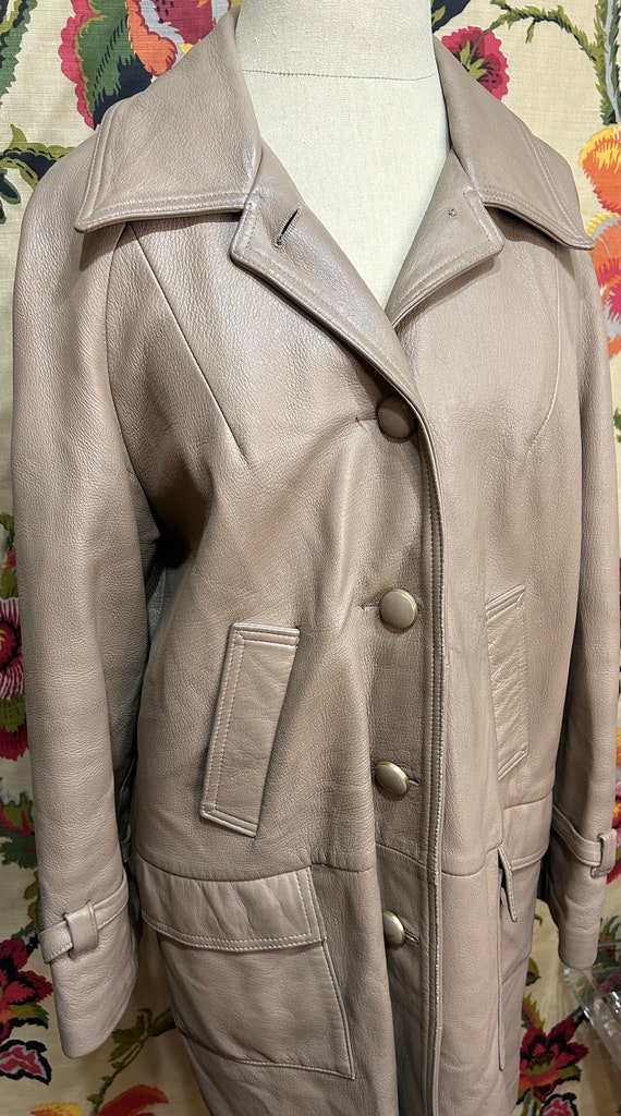 Vintage leather jacket - image 6