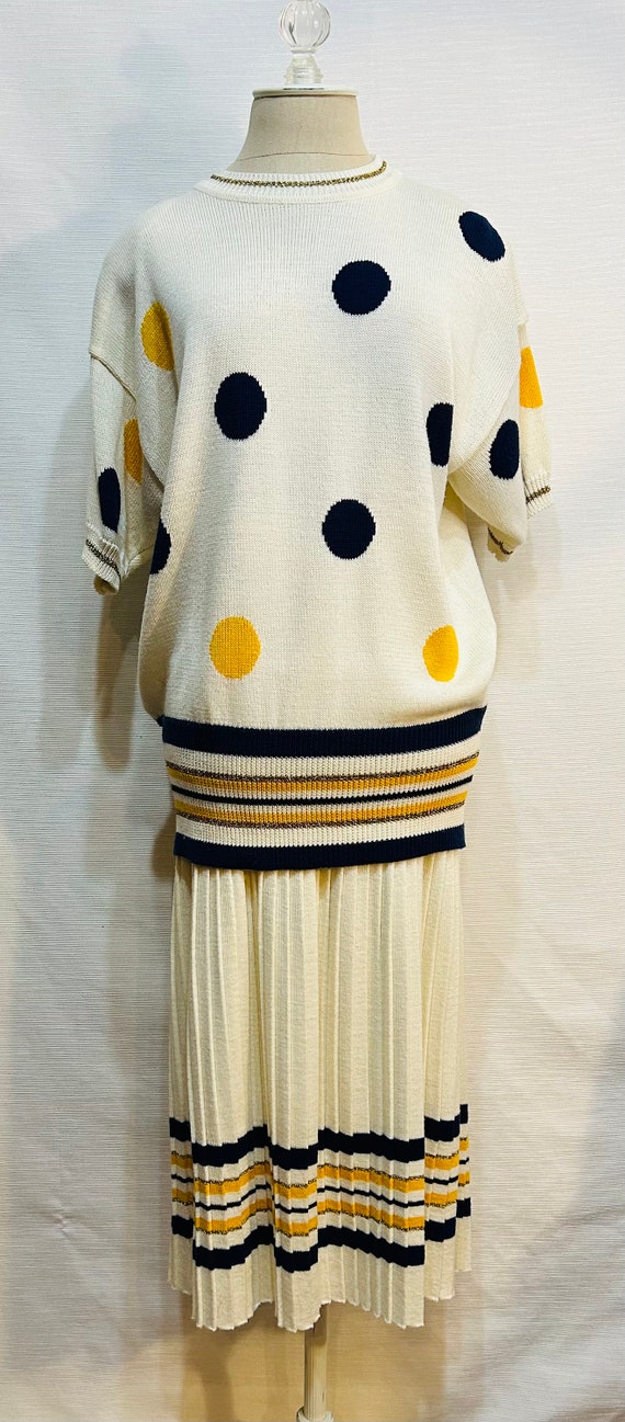 Princess Diana 2Piece vintage 80s sweater set