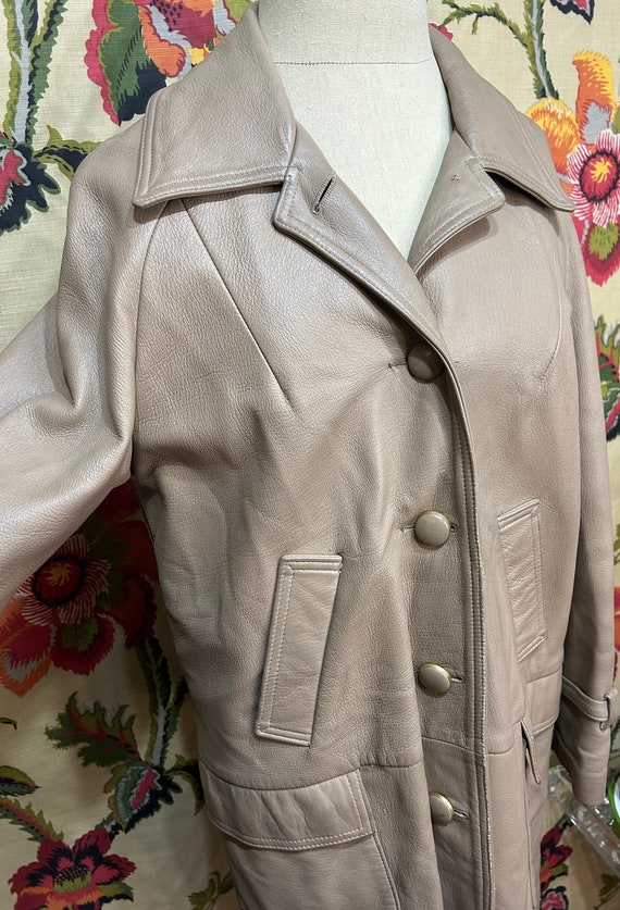 Vintage leather jacket - image 3