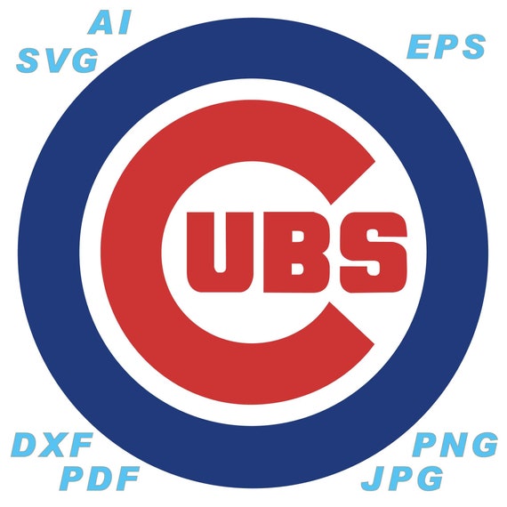 Chicago Cubs Ai Svg Eps Png Jpg Pdf Dxf Vector Files Etsy