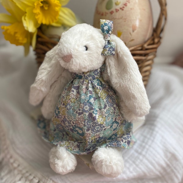 Liberty of London Doll Dress for ‘Small’ H18cm Jellycat Bunny