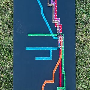 O mapa de Chicago L