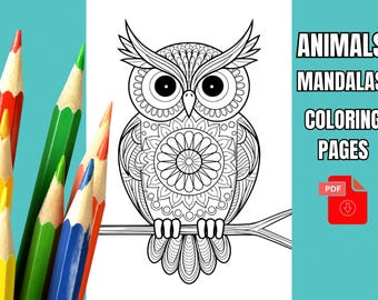 Mandalas à colorier : 50 modèles imprimables (téléchargement PDF)