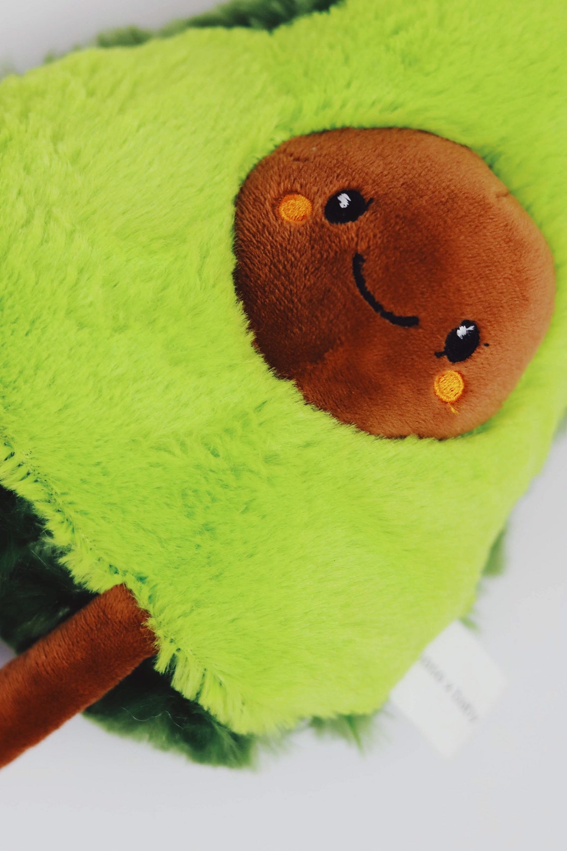 Set of 2 FREE SHIPPING Baby Gift Avocado Stuffed Toy Hey Bear Etsy