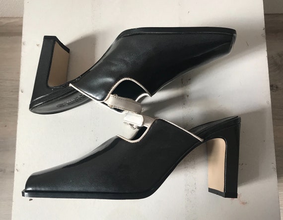 vintage mules heels