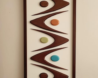 Mid Century Modern Wall Art | Handmade Retro Home Decor