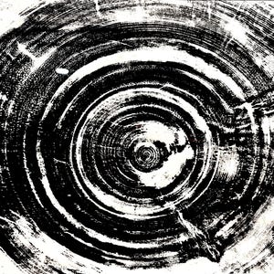 Chaos | Handmade Tree Ring Print from Fallen Tree | Wood Grain Art | Nature Wall Decor | Made in Tijeras, NM |Forest-Inspired Wall Art