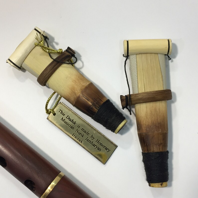 Armenian Duduk – Professional Apricot Wood Duduk In A, Includes 2 Reeds, Case & Instructions