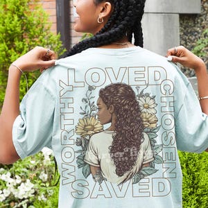 Black Woman Christian PNG Black Girl Sublimation Designs Jesus Tshirt Designs African American Png Religious DTF Black Queen PNG Bible Svg