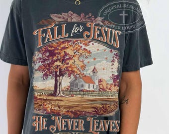 Fall Tshirt Designs Jesus PNG Fall Sublimation Designs Vintage Fall Clipart Christian DTF Transfers Fall Png Best Selling Png Trendy Shirts