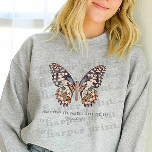 For I Know the Plans I Have for You PNG Christian Sublimation Designs Downloads Bible Verse Shirt Designs for DTF Transfers Jesus Shirts svg