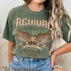 Christian PNG Files for Sublimation and DTG Printing DTF Prints Aesthetic Summer Tshirt Jesus png Revival Band Tshirt Designs Vintage Grunge