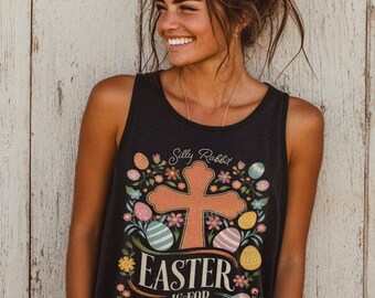 Silly Rabbit Easter is for Jesus PNG Christian Easter PNG Easter Sublimation Designs Popular Easter DTF Prints Vintage Jesus Shirt Designs