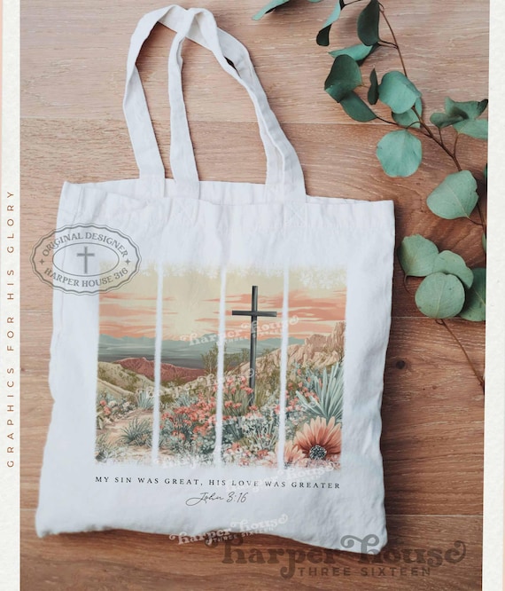 Popular PNG Christian Tote Bag Designs Boho Desert PNG Watercolor Cross Clipart Aesthetic Brushstroke Png My Sin Was Great T Shirt Designs