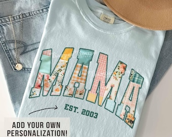 Mama PNG Mothers Day Quilt Sublimation Designs Digital File Mother Gift for Mom Tshirt Designs Dtf Patchwork Momma PNG Prayer Warrior PNG