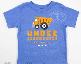 Truck PNG Cute Boys Sublimation Designs Christian PNG Truck TShirt Designs DTF Transfers Kids Png Files Bible Verse Png Religious Clipart