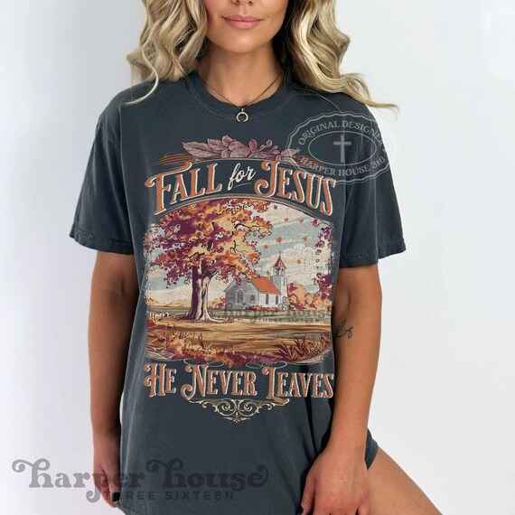 Fall Tshirt Designs Jesus PNG Fall Sublimation Designs Vintage Fall Clipart Christian DTF Transfers Fall Png Best Selling Png Trendy Shirts
