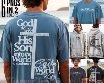 Christian Mens PNG Bundle Streetwear Designs Y2K Tshirts Men Religious Png Faith Based Bible Sublimation Designs Trending Cross Dtf Popular