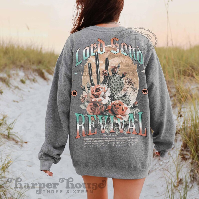 Lord Send Rival Merch Boho Desert PNG Christian Sublimation Designs Vintage Roses PNG Western ...