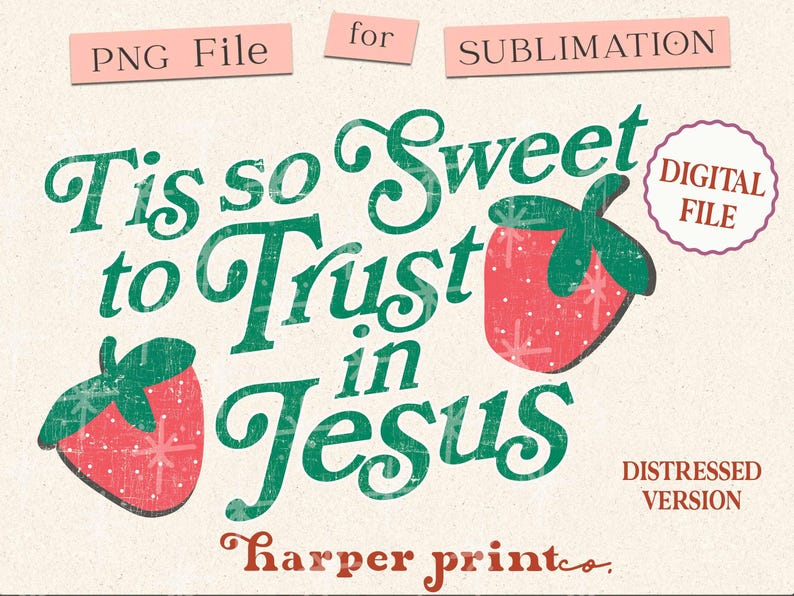 Tote Bag Designs Christian PNG Jesus Sublimation Designs Downloads Aesthetic Cottagecore PNG Strawberry Cute Summer Tshirt Designs for Girls image 4