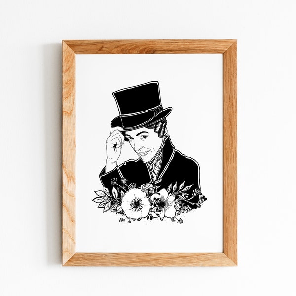 Anne Lister - Gentleman Jack Printable Art - Home Decor - Gallery Wall - LGBT