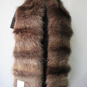 Raccoon Tail Scarf - Etsy