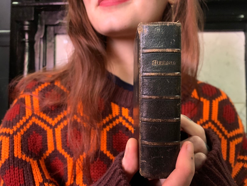 Extremely Rare Antique Missal - Oddities,Curiosities,Occult,Cath Extremely Rare Antique Missal - Oddities,Curiosities,Occult,Cath