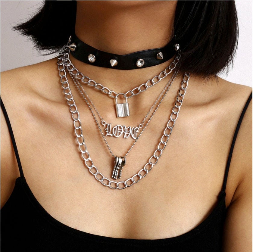 Egirl Jewellery Grunge Egirl Chain 