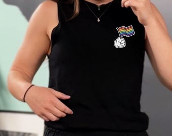 NYC Pride Pizza Shirt | Funny Pride Tee | Retro New York City Rainbow Graphic Tee | LGBTQ Outfit | Retro Pride Outfit Inspo